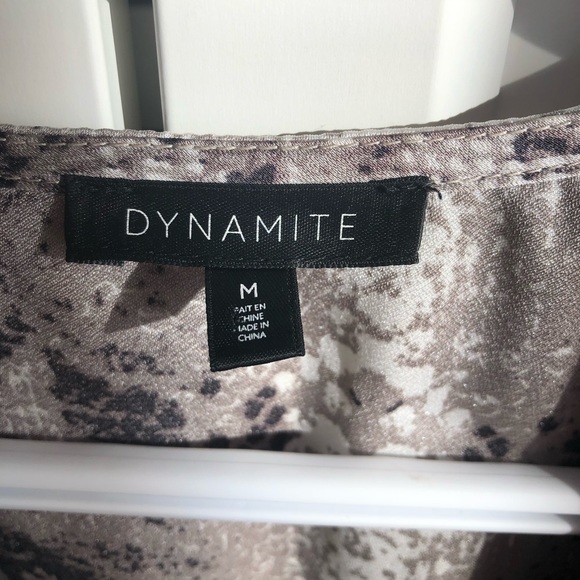 Snakeskin print Dynamite bodysuit - Picture 7 of 7